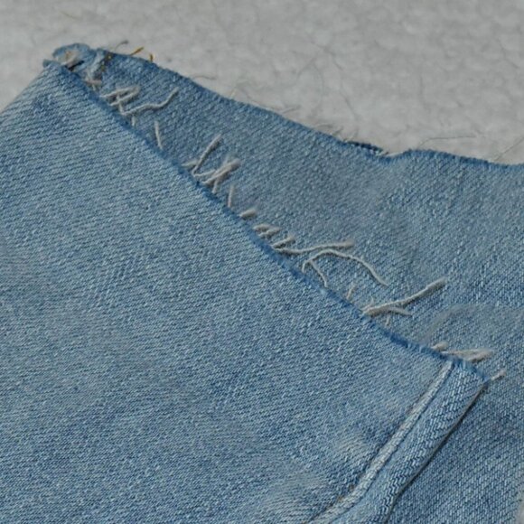 L'Agence Raw Hem High Waist Jeans Light Blue Size 25 - Picture 11 of 14